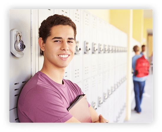 Kid at Locker