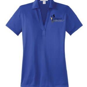 Ladies Parent Project Performance Polo, Hyper Blue